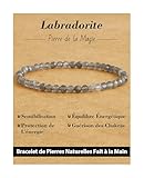 【Bracelet de perles à facettes】Ce bracelet en pierre à facettes est capable de refléter différentes couleurs dans différentes conditions d'éclairage. Vous aurez ainsi l'air unique et éblouissant dans la foule. Le double cordon élastique en cristal garantit une flexibilité et une durabilité parfaites. Vous pouvez le porter seul ou avec d'autres bracelets.