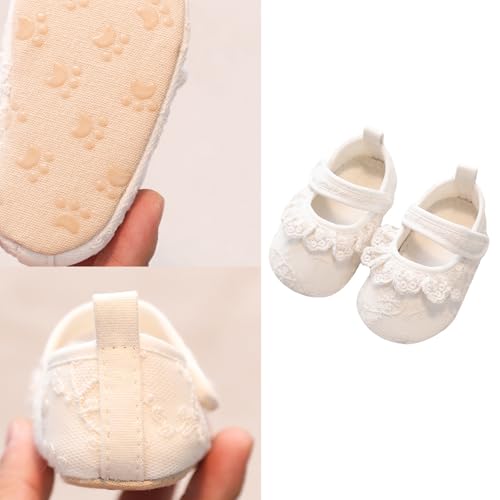 Nonslip Dot Grip Flexible Front Design Breathable Cotton Flower Toddler for Safe Walking On Hard Floors2