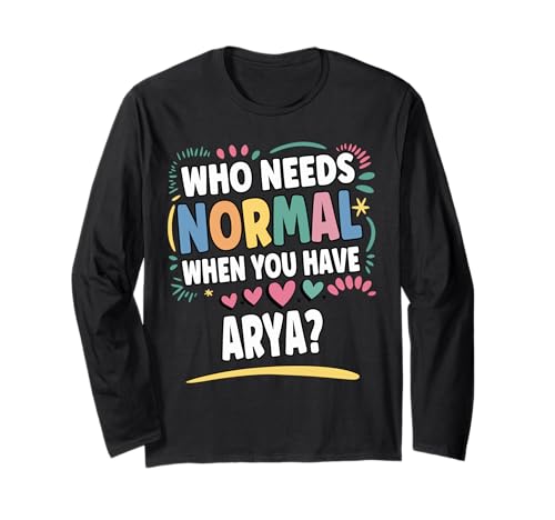ARYA Personalized Name Funny Cute Custom ARYA Name ����T�V���c