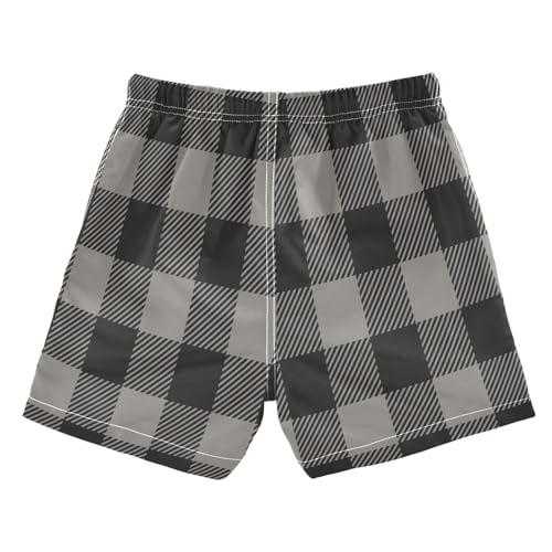 Toddler Boys Board Shorts Kids Swim Trunk Abstract Blue Green Beach Shorts for Child Teal Size from 2T to 12Y2