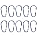 Vdaxvme Carabiner Clip 10Pcs Heavy Carabiner Hook for Gym Camping Hikings Outdoor Small Carabiner for Leashes