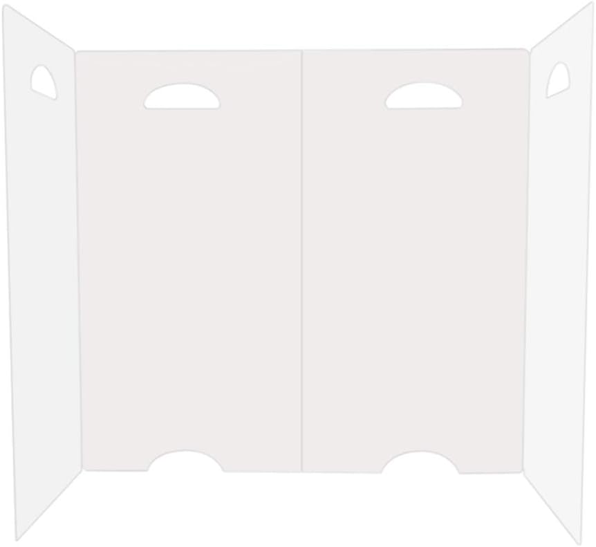 CREECHWA Sneeze Guard Protection Screen Perspex Screen for Desk,Sneeze