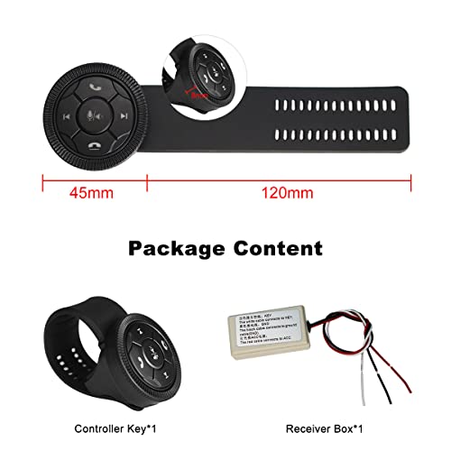 Joying Latest Universal Steering Wheel Control Watch Band Style With Backlight Buttons For Android Car Stereo Dvd Player Gps Navigation System #TOP5