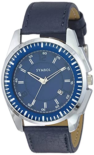 Image of Amazon Brand - Symbol Analog Men's Watch (Dial Colored Strap)