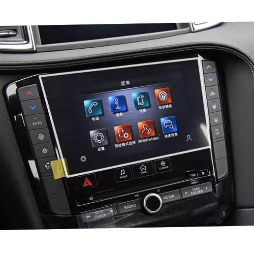 Film navigation GPS Infiniti QX50 en verre trempé anti-rayures