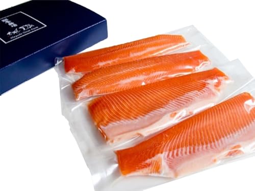 阿武隈川メイプルサーモンお刺身用柵セット [07461-0226]