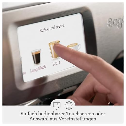 Sage Barista Touch Kaffeemaschine Edelstahl