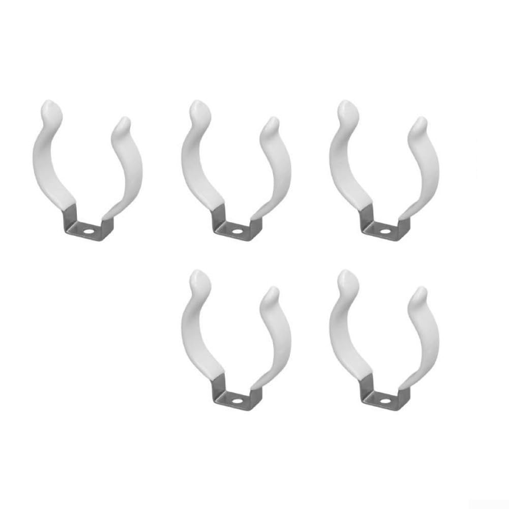 Feegow 5 Pcs Tool Holder Garage Shed Storage Grip Tidies, 70mm Spring Steel Tool Storage Terry Clips Shed Workshop Garage Home(B)