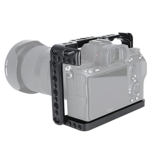Image of NICEYRIG Camera Cage for Sony A7III /A7RIII /A7RIV /A7SIII /A7SII /A7RII /A7II /A9