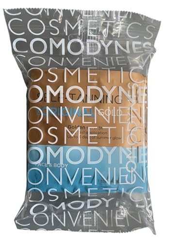 Comodynes Self Tanning Towelette Dispenser For Face and Body 30 Towelettes