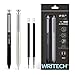 WRITECH Metal Gel Pens 2ct with 2 Refills 0.7mm and 8ct 0.7mm Gel Ink Refills