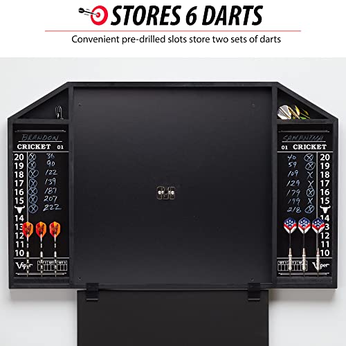 Viper By Gld Products Resolute Dart Backboard, Black #TOP5