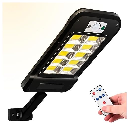 Luminária Solar Refletor Poste Led Luz Solar Potente Com Sensor de Presença a Prova d' Água - ALVATEC ATC