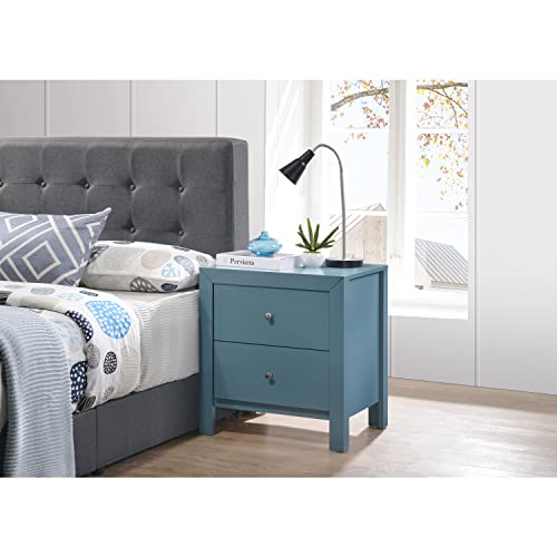 Glory Furniture G2480-N Teal Nightstand