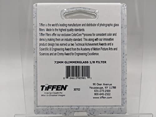 Image of Tiffen 62mm Glimmerglass 1 /8 Filter - Glimmerglass 62mm Diffusion Filter
