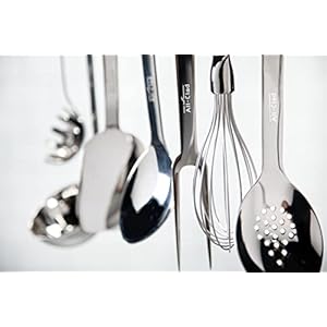 All-Clad Specialty Stainless Steel Kitchen Gadgets Slotted Turner Kitchen Tools, Kitchen Hacks Silver All Clad Specialty Stainless Steel Kitchen Gadgets Slotted Turner Kitchen Tools Kitchen Hacks Silver