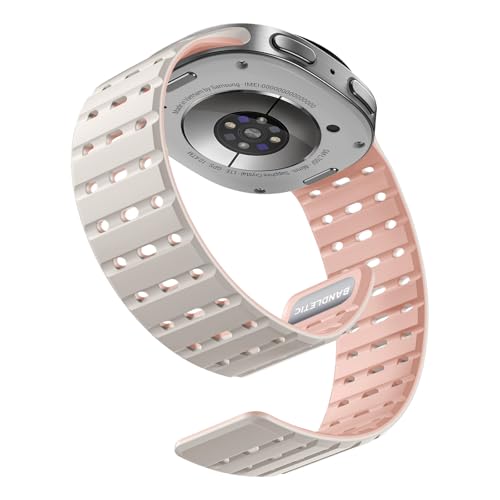 [Bandletic] Galaxy watch 8 �o���h - �}�O�l�b�g�� �V���R���o���h Watch 8 44mm 40mm/ Watch 8 Classic 46mm �ɑΉ� N52���� �ʋC�� �ϊ� �h�� �y�� �j�����p �����p�o���h �X�^�[���C