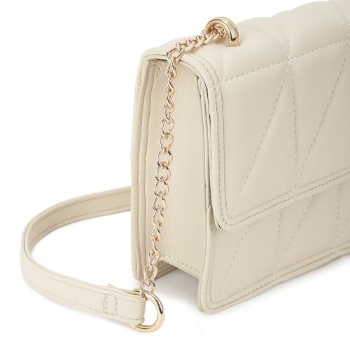 Image of Fastrack Puff Sling with Detachable Pouch | Faux-Leather Women's Handbags | Sling for Casual Carry