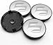 Produktbild 4 Stück 60mm Auto Radnabenkappen Nabendeckel für Suzuki Celerio Spacia Baleno SX4 Vitara Jimny, Radnabenabdeckung Center Felgendeckel Radkappen Wheel Caps,C
