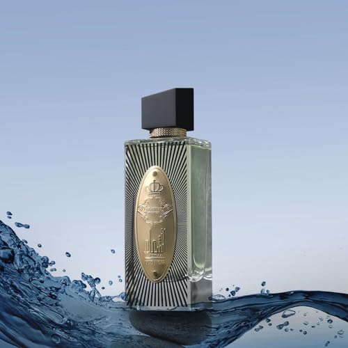 Image of Arabiyat Ash'aa Oud Noir EDP 110 ml - Unisex Fresh Woody Aromatic Fragrance with Oud & Lavender, Long‑Lasting Natural Spray Vaporisateur