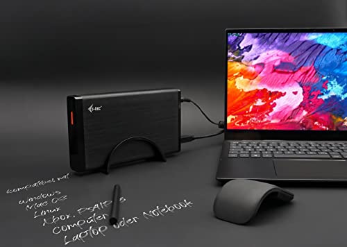 i-tec Externe Festplatte 3TB mit USB 3.0 Anschluss