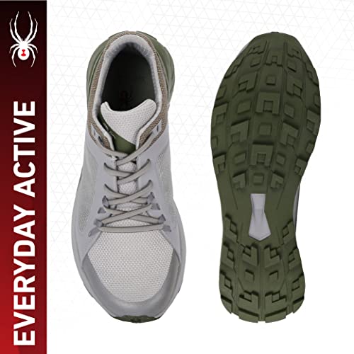 Spyder Men's Trail Running Shoes, Mid Grey, 92
