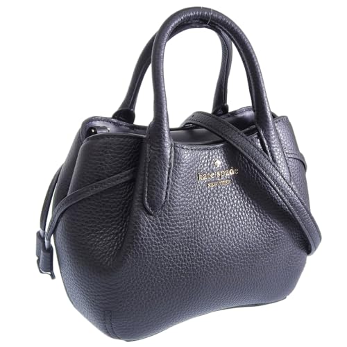 [ケイトスペード] バッグ レディース ショルダーバッグ ハンドバッグ 2WAY ミニバッグ アウトレット ブランド レザー ブラック DUMPLING MINI SATCHEL KI859 001 kate spade [並行輸入品]