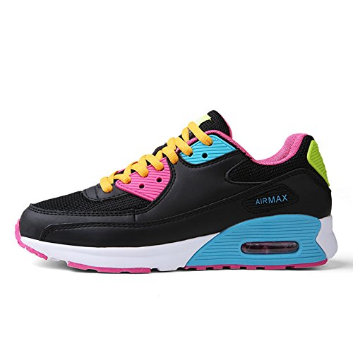 Chaussures de course-amorties pour homme avec mesh respirant pour running et sport
