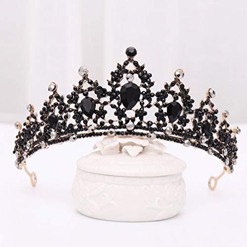 Tendycoco 1 peça coroa barroca vintage Tiara noiva casamento coroa acessórios