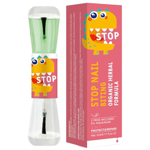 Anti-Nägelkauen-Nagellack Verhindert Nägelkauen Und Daumenlutschen Bei Kindern Und Erwachsenen Nagelstärkungsmittel Zur Vorbeugung Von Nägelkauen 10 Ml