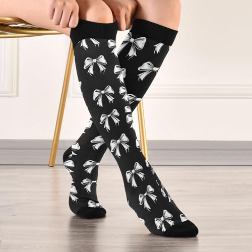 Image of Pigsaly Ceramic Mugs Coffee Cups Womens Knee High Socks Love Compression Socks Athletic Tube Sock Outdoor Sport Socks