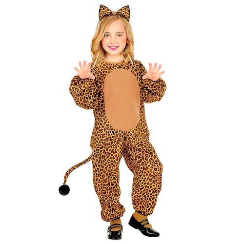 WIDMANN MILANO PARTY FASHION - Disfraz de leopardo infantil, disfraz de animal, disfraces