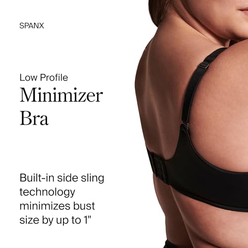Image of SPANX Low Profile Minimizer Bra - Minimize Breast Size by up to 1 Inch - Quick-Drying Fabric - Comfortable Bras for Women