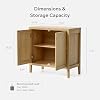 EYYTHUNG Sideboard Buffet Set of 3 with Adjusable