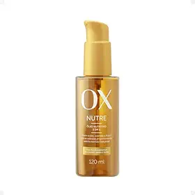 Óleo Capilar Nutritivo 3 em 1 Nutre Ox para Nutrição, Controle de Frizz e Selamento 120ml