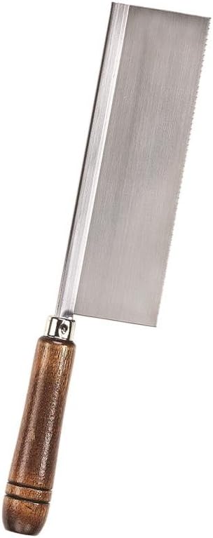 Olson 14' Woodcraft Saw, 14 TPI, 14 Inches, Brown Wood Handle Steel Blade, Extra Stiff Steel Back