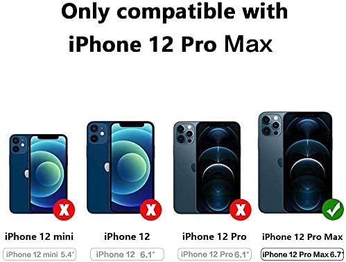 hepix iPhone 12 Pro Max Case Leaf for Women iPhone 12 Pro Max Phone case Leaves Botanical, iPhone 12 Promax Tropical Leaf Plant Matte IMD Protective White Cover for iPhone 12 Pro Max 6.7 inch 2020