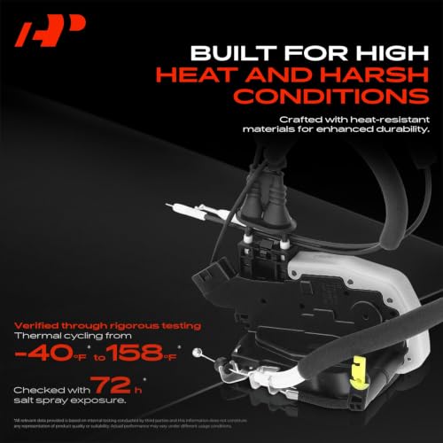 Image of A-Premium Front Left Driver Side Door Lock Actuator | Compatible with Nissan Murano 2008-2010 Sport Utility