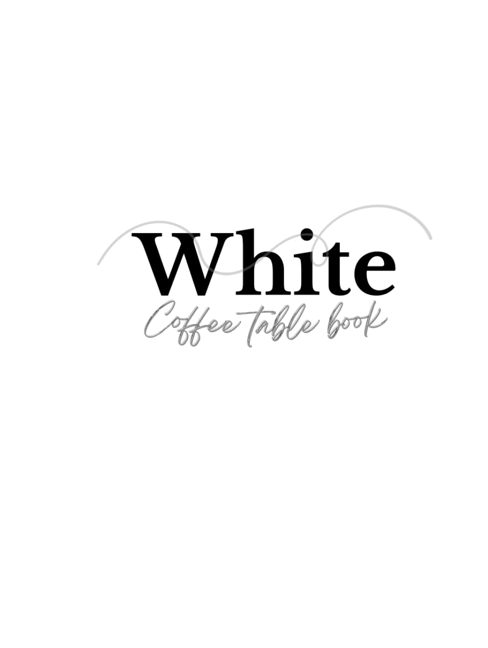 Livre décoratif blanc pour sublimer le design de votre salon contemporain