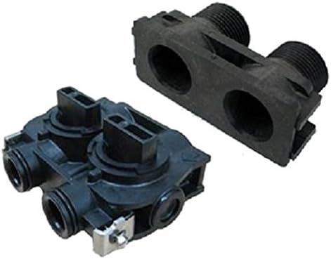 5600sxt Fleck 48k 10% softener and carbon filter Black