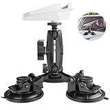 Starlink Mini Roof Mount,Mini Suction Cup Mount,Adjustable Starlink Mini Car Bracket,for Sunroof/Front/Rear Window/Roof,Starlink Mini Mounting Kit with Strong Suction