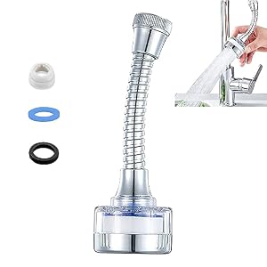 PeiDog 360° Drehbarer Wasserhahn-Filter