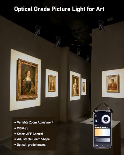 Image of Glendan Picture Light for Wall, Professional Art Light for Museum & Gallery