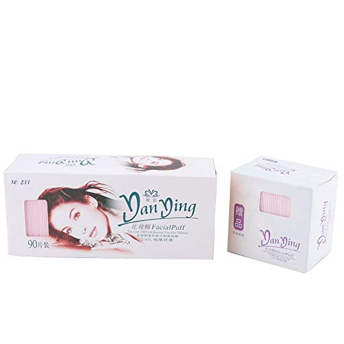 90 + 20 Stück Make-up-Pads, Make-up-Wattepads, Einweg-Kosmetik-Entferner, Gesichtsreinigungstuch.