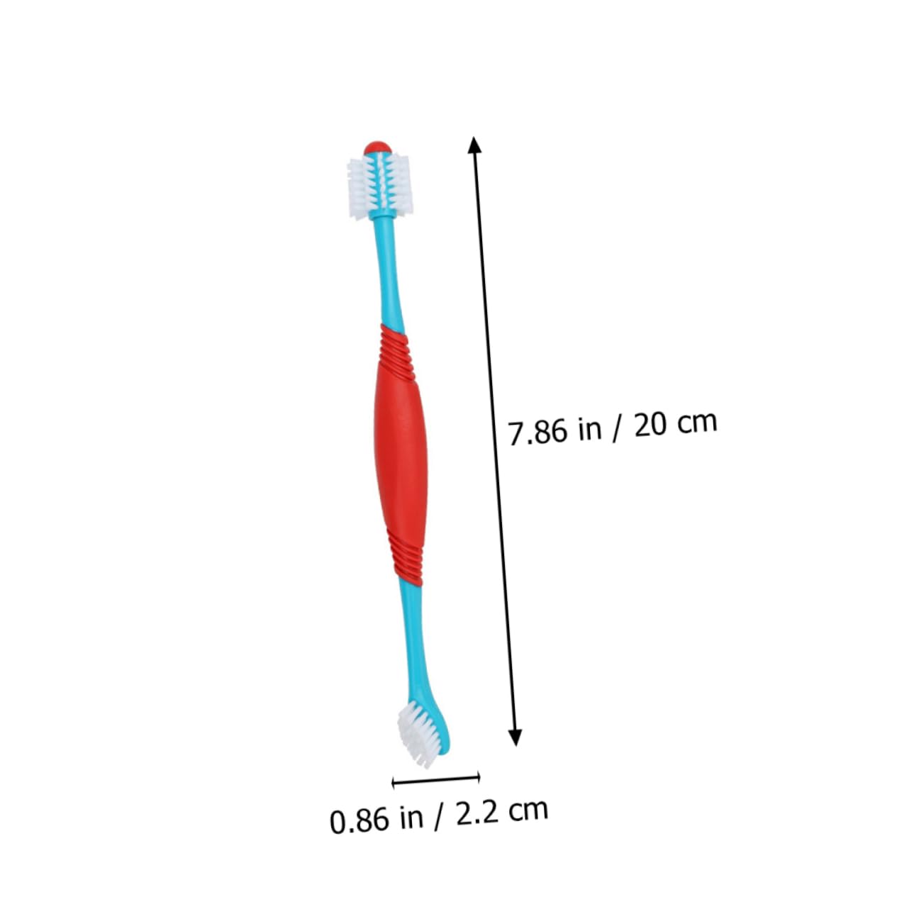 YARNOW 12pièces Brossettes à Dents Manuelles Pour Chiens Et Outils De Soins Dentaires Pour Animaux De Compagnie Nettoyage Plaque Débris Pratique Pour Petits Animaux