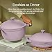 Our Place Perfect Pot - 5.5 Qt. Nonstick Ceramic Sauce Pan with Lid | Versatile Cookware for Stovetop and Oven | Steam, Bake, Braise, Roast | PTFE and PFOA-Free | Toxin-Free, Easy to Clean | Sage