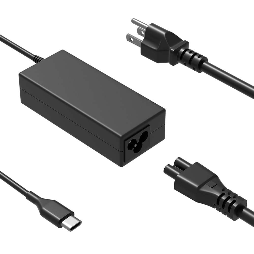 HSXIRQA Chromebook Charger USB-C 45W Compatible with Acer Chromebook Spin 11 13 R13 15 311 315 511 512 714 713 CB311 CB314 CB514 CB714 CB715 C721 C732 C733 C771 C933 N16Q14 N17Q5 Laptop