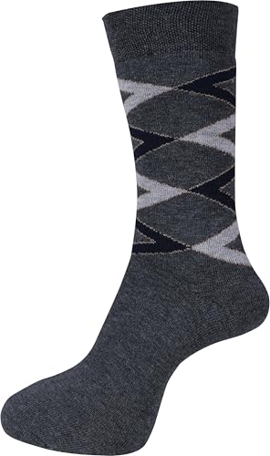 Image of RC. ROYAL CLASS Men's Woolen Calf Length Solid Thick Terry Winter Wear Socks (Multicolor, Free Size) - Combo Pack of 5 Pairs
