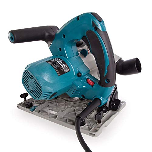 Makita SP6000J Tauchsäge, 1300 W, Ø 165 mm, aus Makpac + Holzsäge, 24 Zähne