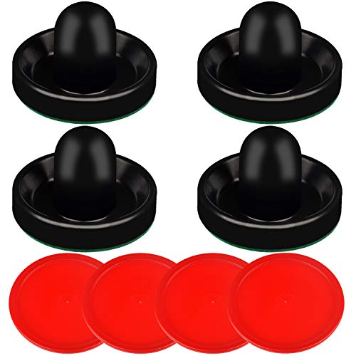 ONE250 Air Hockey Pushers and Blue Air Hockey Pucks, Goal Handles Paddles Replacement Accessories fo - //coolthings.us